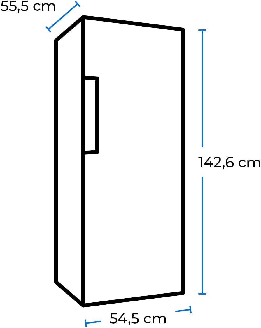 Exquisit Kühl-Gefrierkombination KGC270-45-040D, 206 L, Freistehend, Türanschlag wechselbar, Temperaturregelung, 4-Sterne-Gefrierfach, Kühlschrank mit Gefrierfach, Weiß