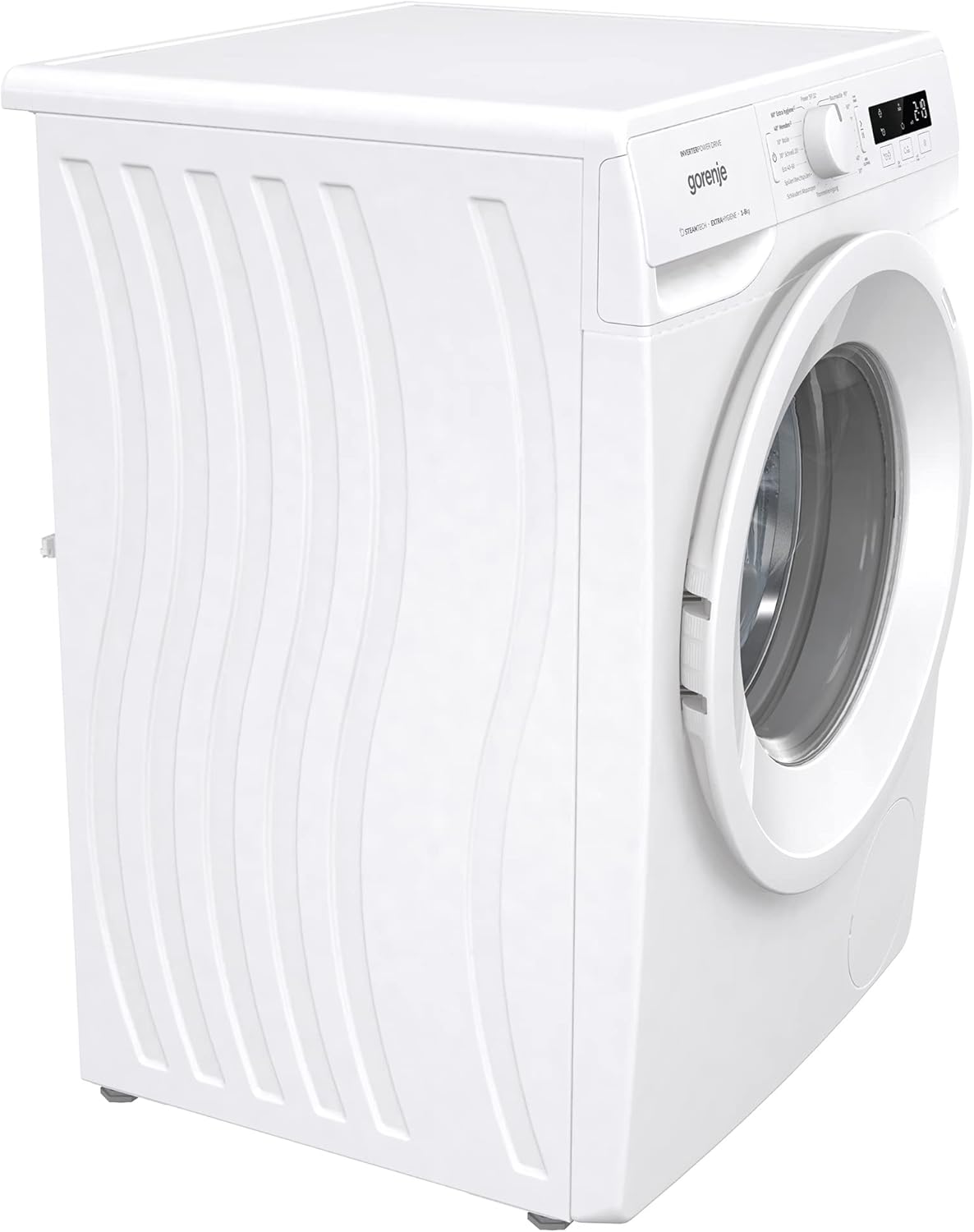 GORENJE WNPI84APS Waschmaschine LED Display Inverter PowerDrive Motor AquaStop Dampffunktion 16 Programme
