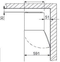 Amica KGC 15494 E/VC 1802 AFX Kühlschrank/A++ /Kühlteil180 liters /Gefrierteil70 liters