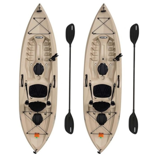 2025 Lifetime 90806 Tamarack Angler 100 Viskajak �C 2-pack (peddels inbegrepen)