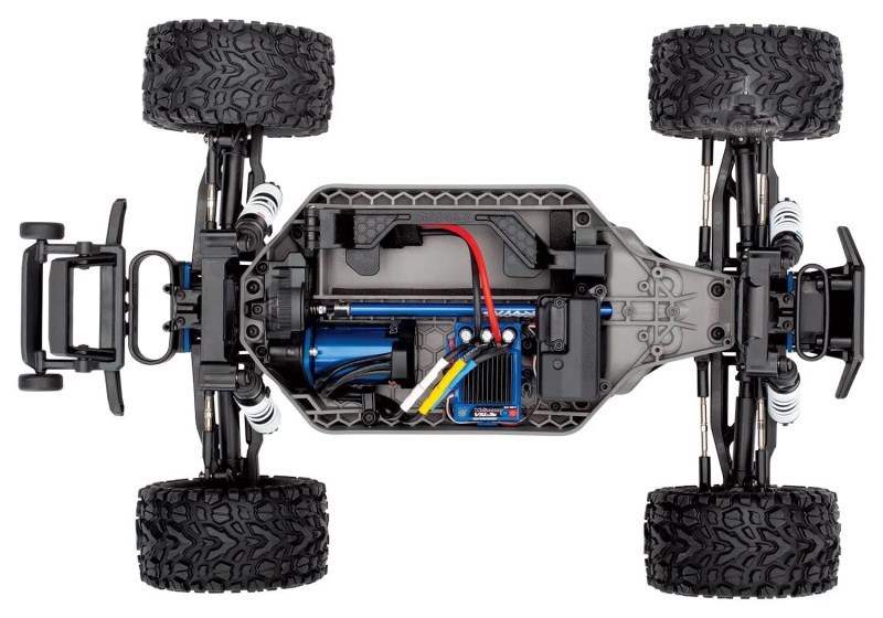 Traxxas Rustler 4 4 VXL Brushless RTR 1/10 4WD Stadium Truck Blue