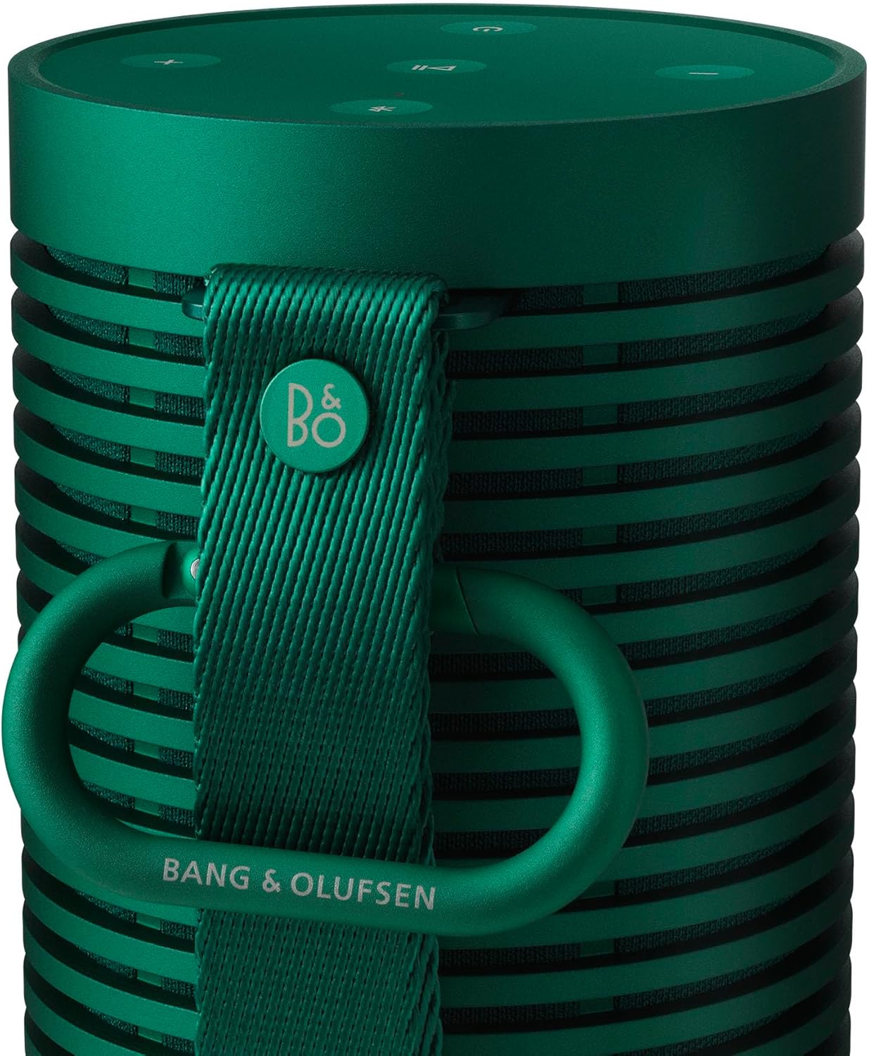 Bang & Olufsen Beosound Explore – Kabelloser tragbarer Bluetooth Outdoor-, Heim- und Reise, 27 Stunden Akkulaufzeit, wasserdichter 360° Lautsprecher + USB-C Ladekabel - Schwarz Anthracite