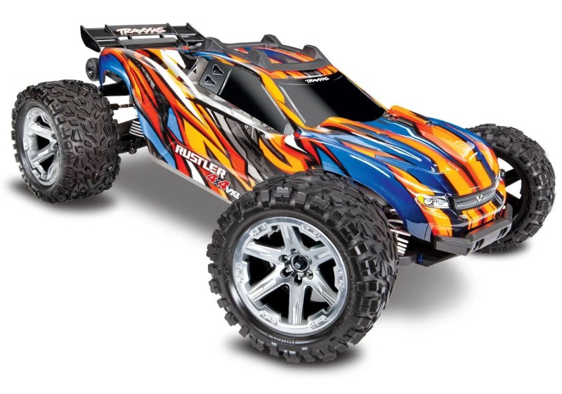 Traxxas Rustler 4 4 VXL Brushless RTR 1/10 4WD Stadium Truck Blue