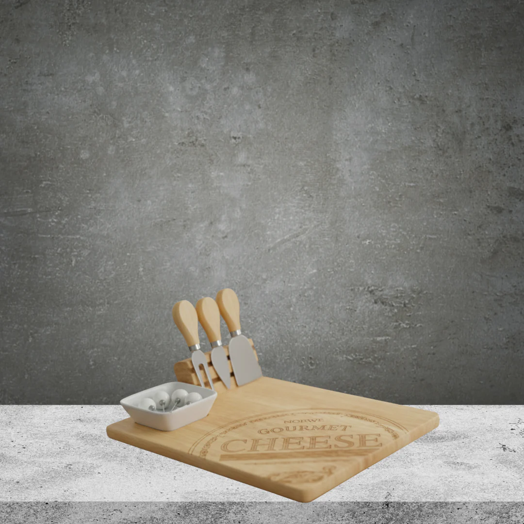 Acacian 9 Piece Cheese Board Set 30 x 22.5