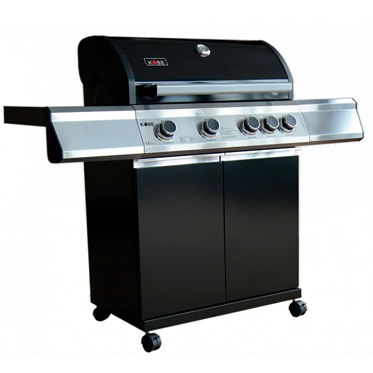 KOBE Gasgrill STYLE BLACK 2023 4+1