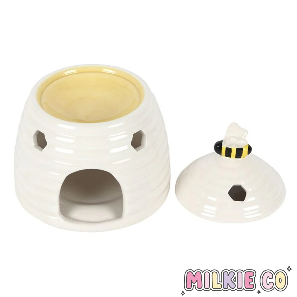 White Beehive Wax Melt Burner