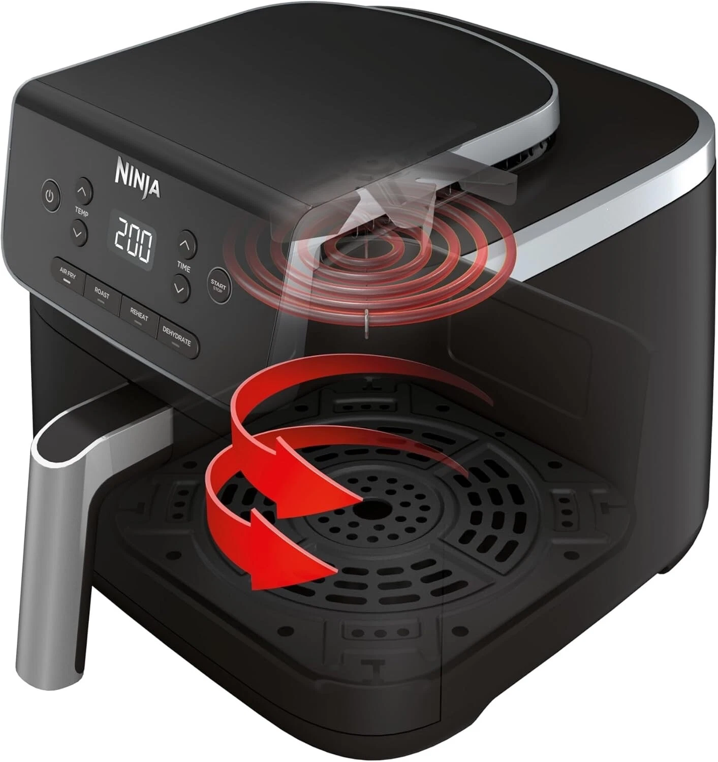 Ninja Pro Superheated, Black 4-In-1 Air Fryer