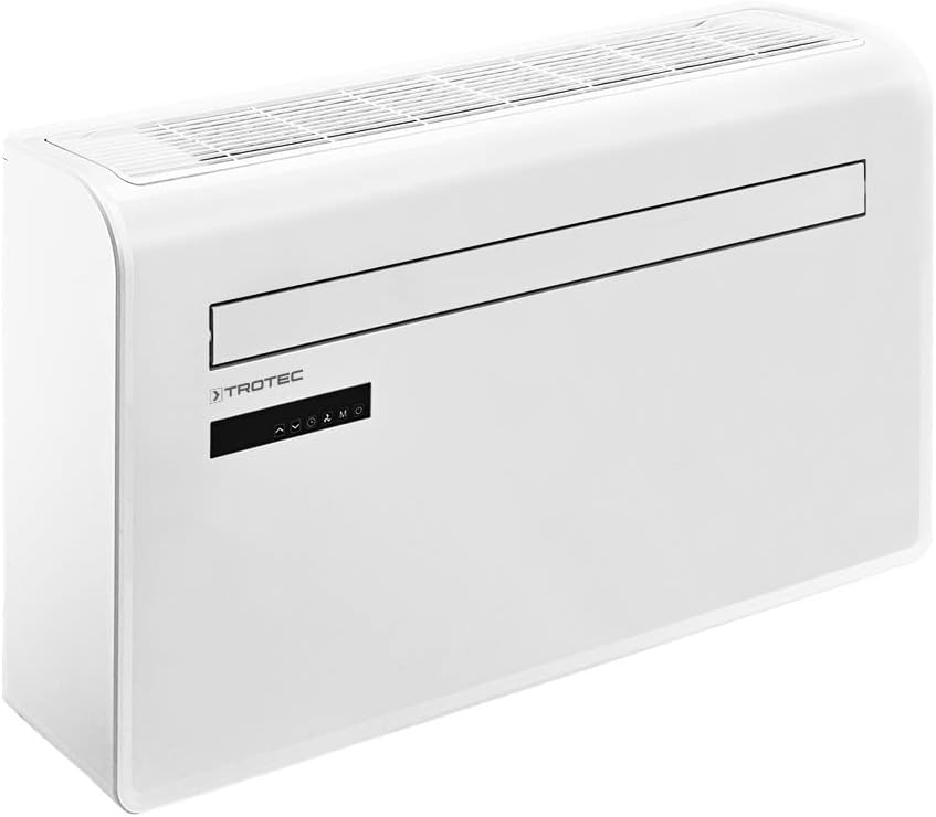 TROTEC Climatiseur mural PAC-W 2650 SH | Climatisation 4 en 1: refroidisseur, chauffage, ventilateur, déshumidificateur | avec intégration WLAN et commande par smartphone