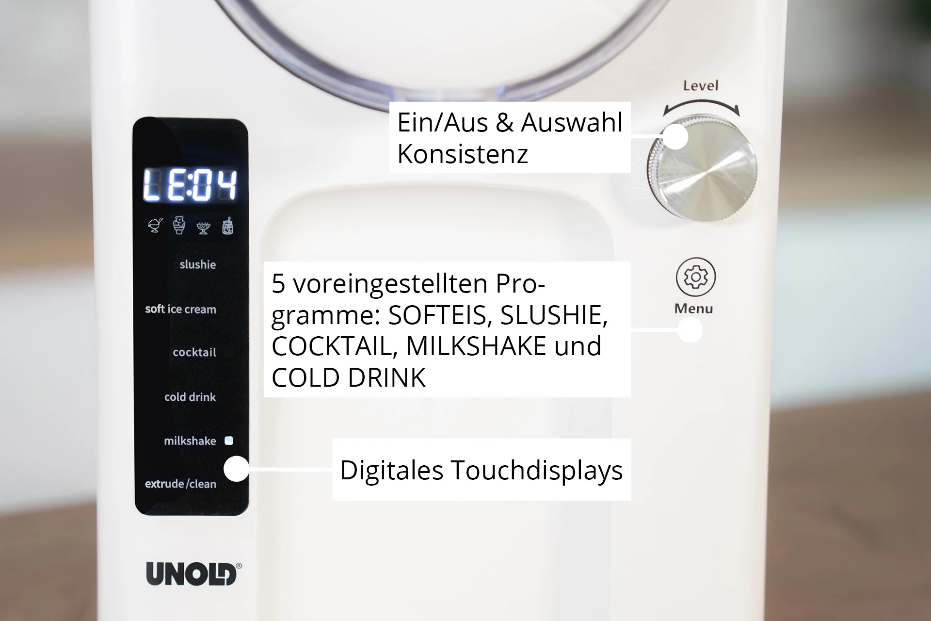 2-in-1 Slush- en Softijsmachine Sofie