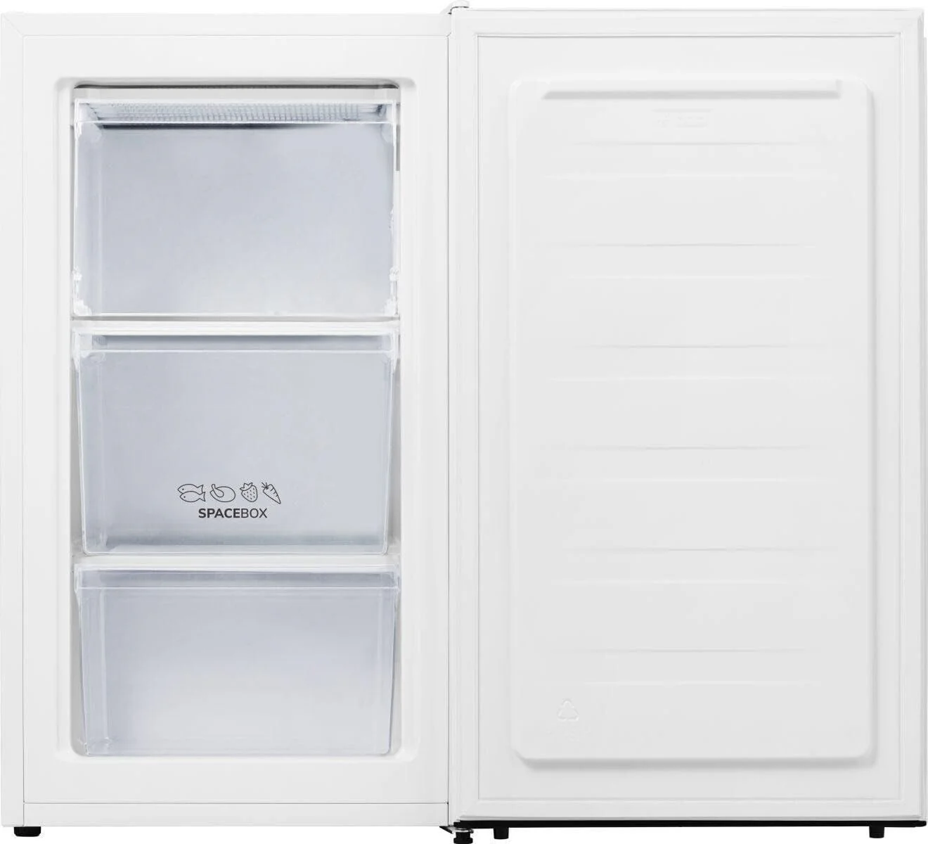 Gorenje F39EPW4 Tafelmodel Vrieskast/Vrijstaand/Energie-effici?ntieklasse E / 61 liter totaal volume/Draairichting deur verwisselbaar/ 38dB (C) Geluidsniveau/H x B x D: 84,2 x 47,5 x 44,8
