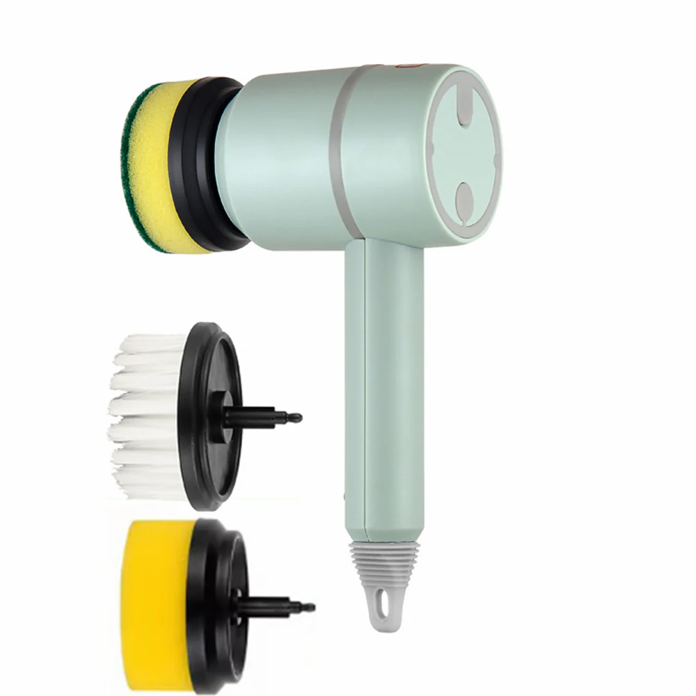 Cordless Electric Cleaning Brush �?USB Rechargeable Spin Scrubber for Kitchen, Bathroom & Tile Cleaning