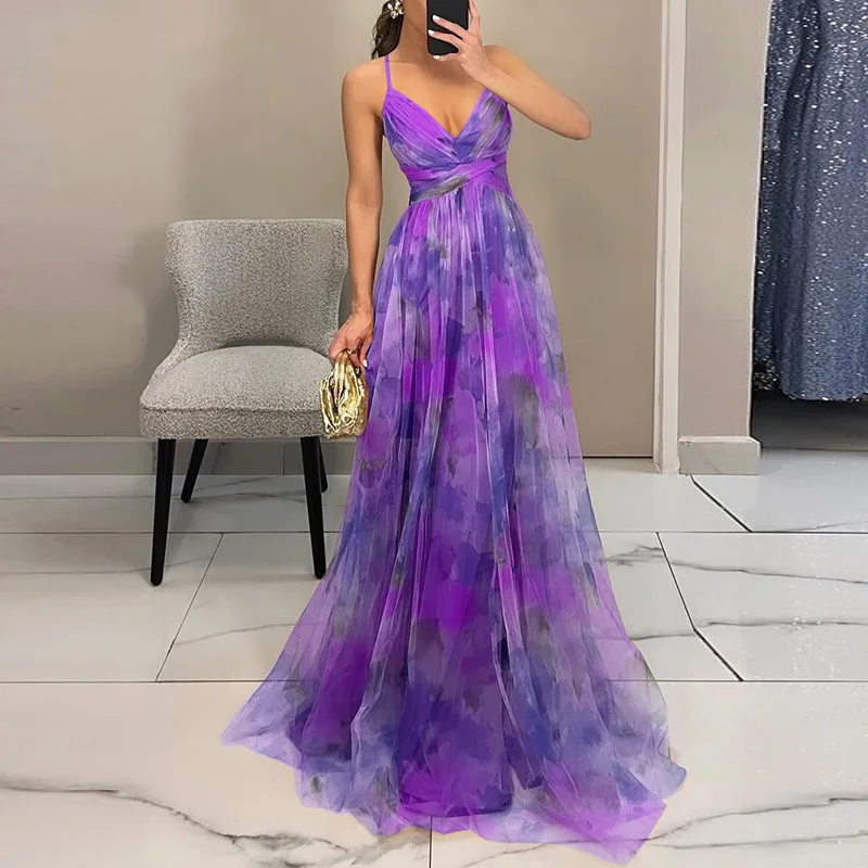 Florales Maxikleid