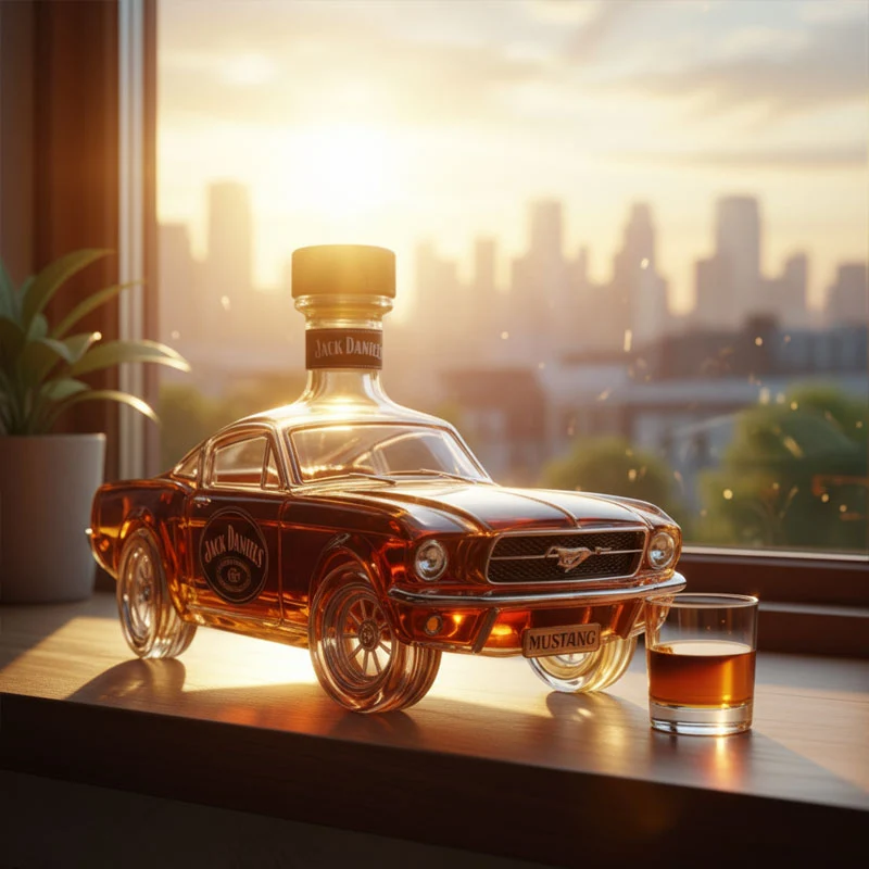 Mustang Auto-Whisky-Dekanter f��r die Hausbar