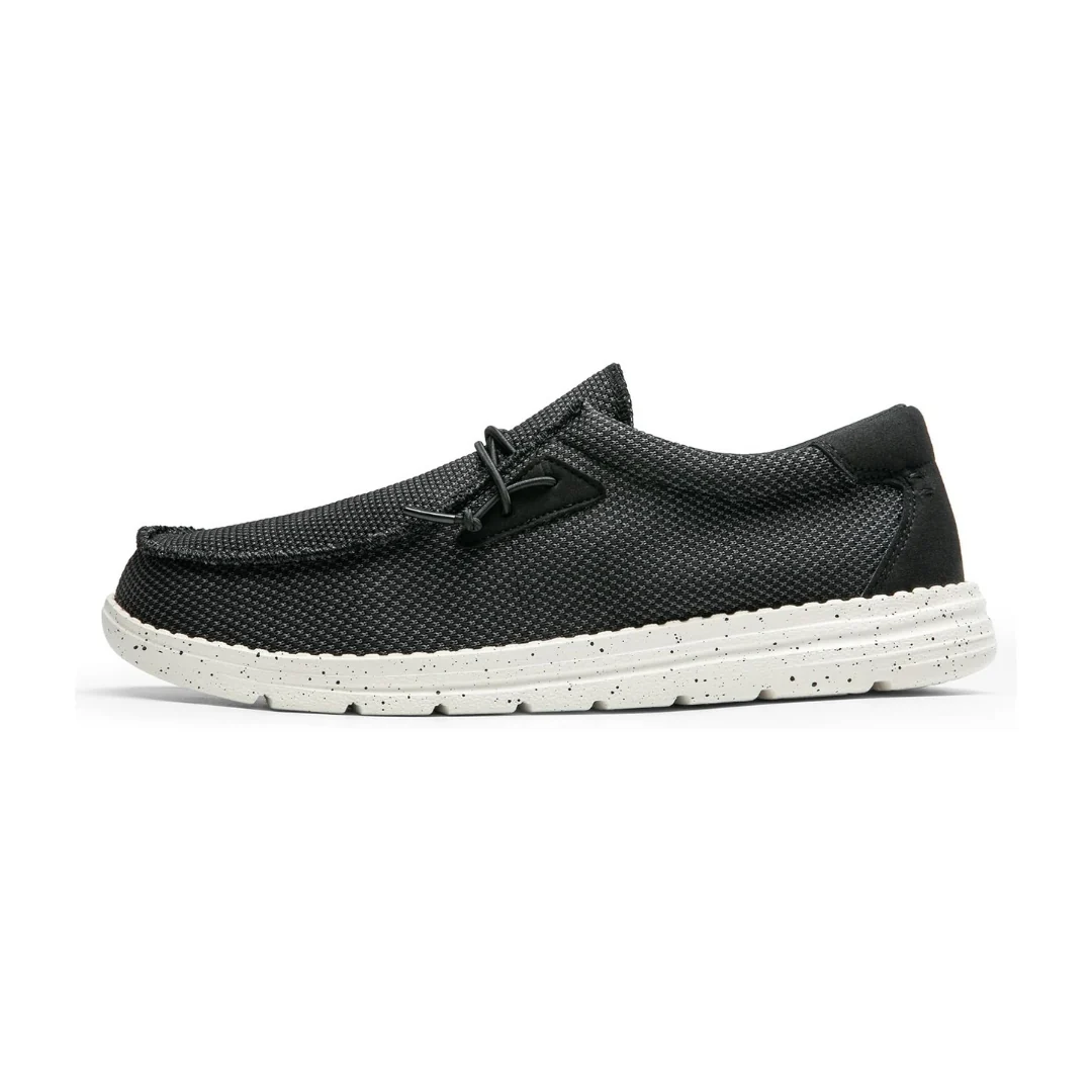 Men's Two-Tone Casual Loafers �C Black Grey