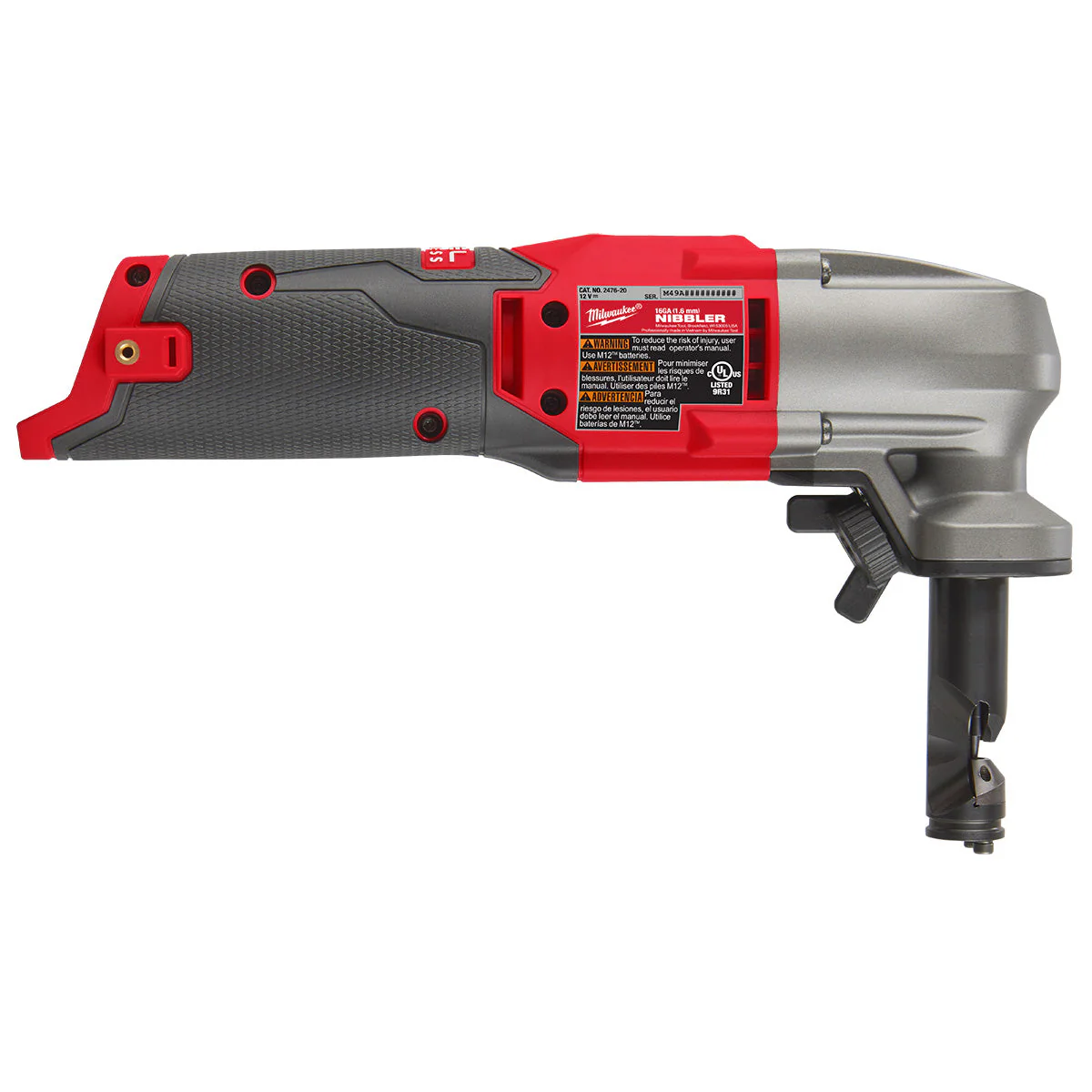 2025 Milwaukee 2476-20 - Variabele Snelheid 16 GA M12 FUEL? Schaar