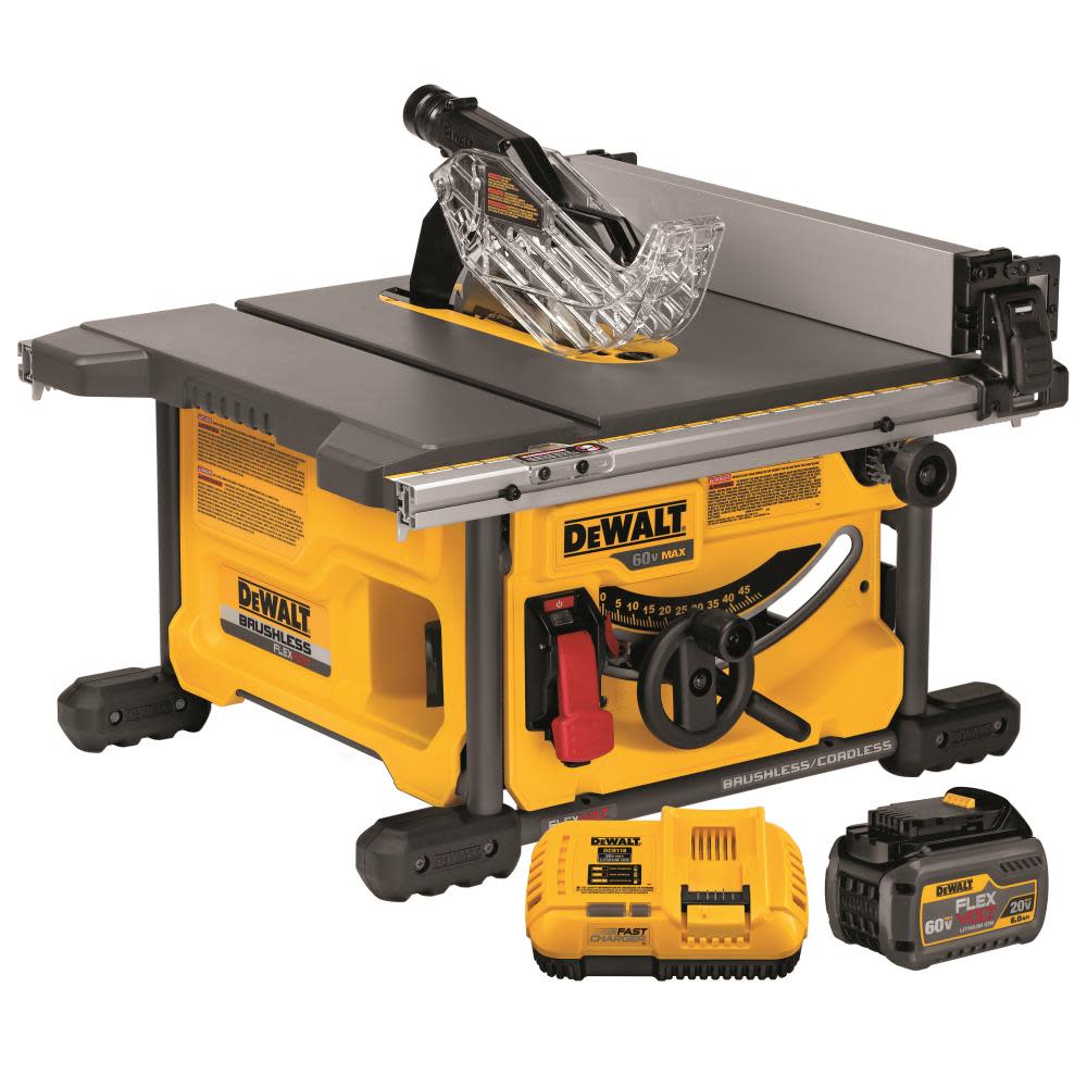 FLEXVOLT 60V MAX* 8-1/4In Table Saw Kit DCS7485T1 from