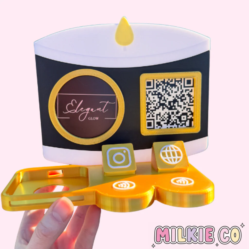 NFC Stand: Single Wick Candle