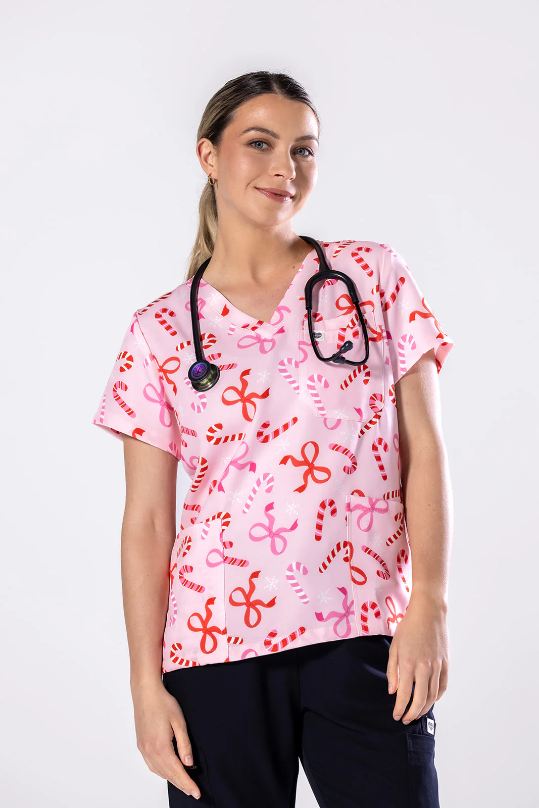 Candy Care Scrub Top