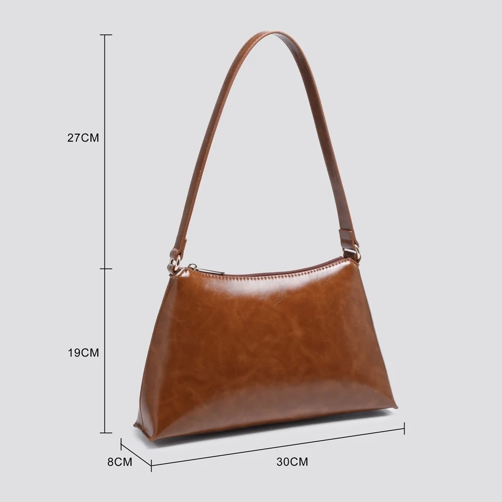 Vintage Shoulder Bag | Brown