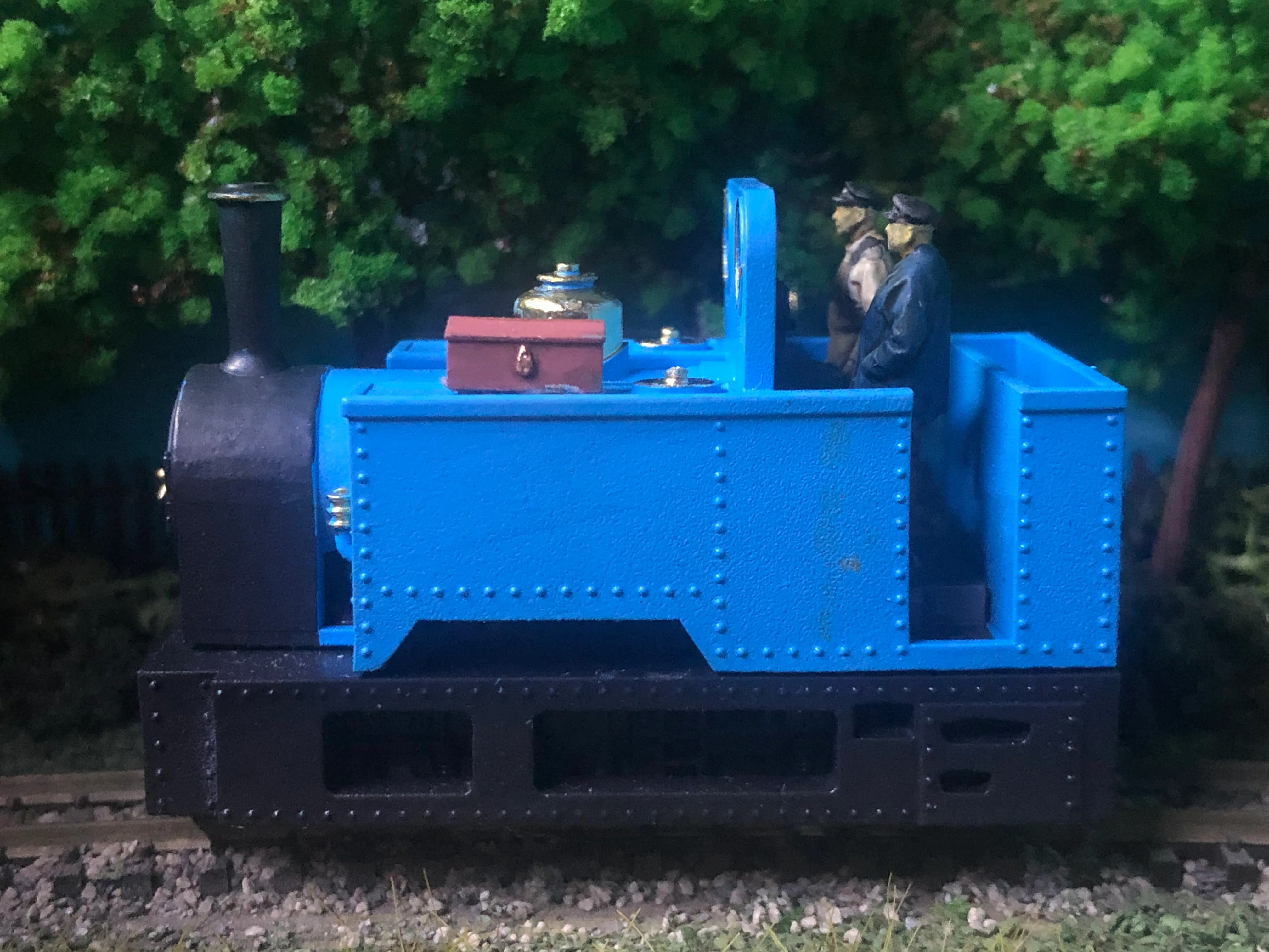 OO9/009 Kerr Stuart Open Cab Steam Loco that fits the Kato chassis 11-109