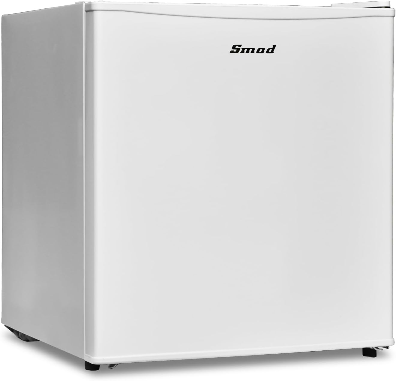 Smad Mini Frigo, 48L, Mini Réfrigérateur, Réfrigérateur Table, Petit Frigo, avec Porte Réversible, 0-10℃, MiniBar pour Chambre Bureau Hôtel Salon, Blanc