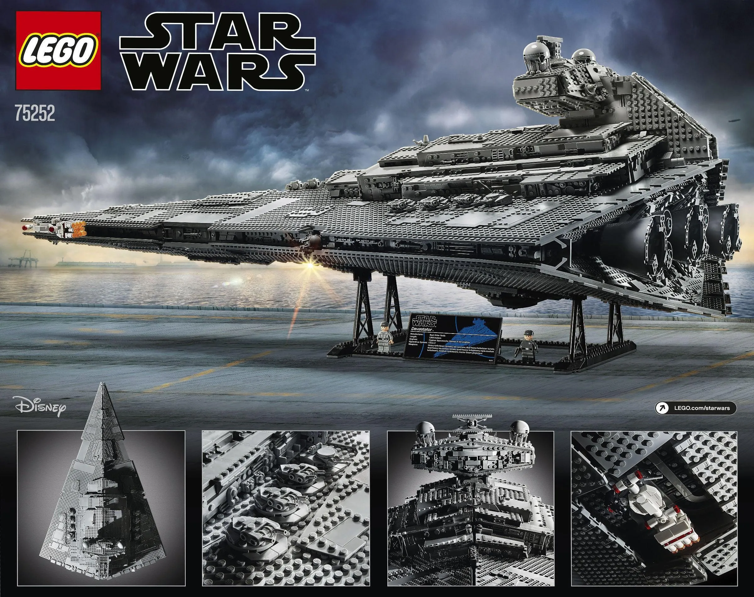 2025 LEGO 75252 Imperial Star Destroyer UCS Star Wars ?C Ultimate Collector Series