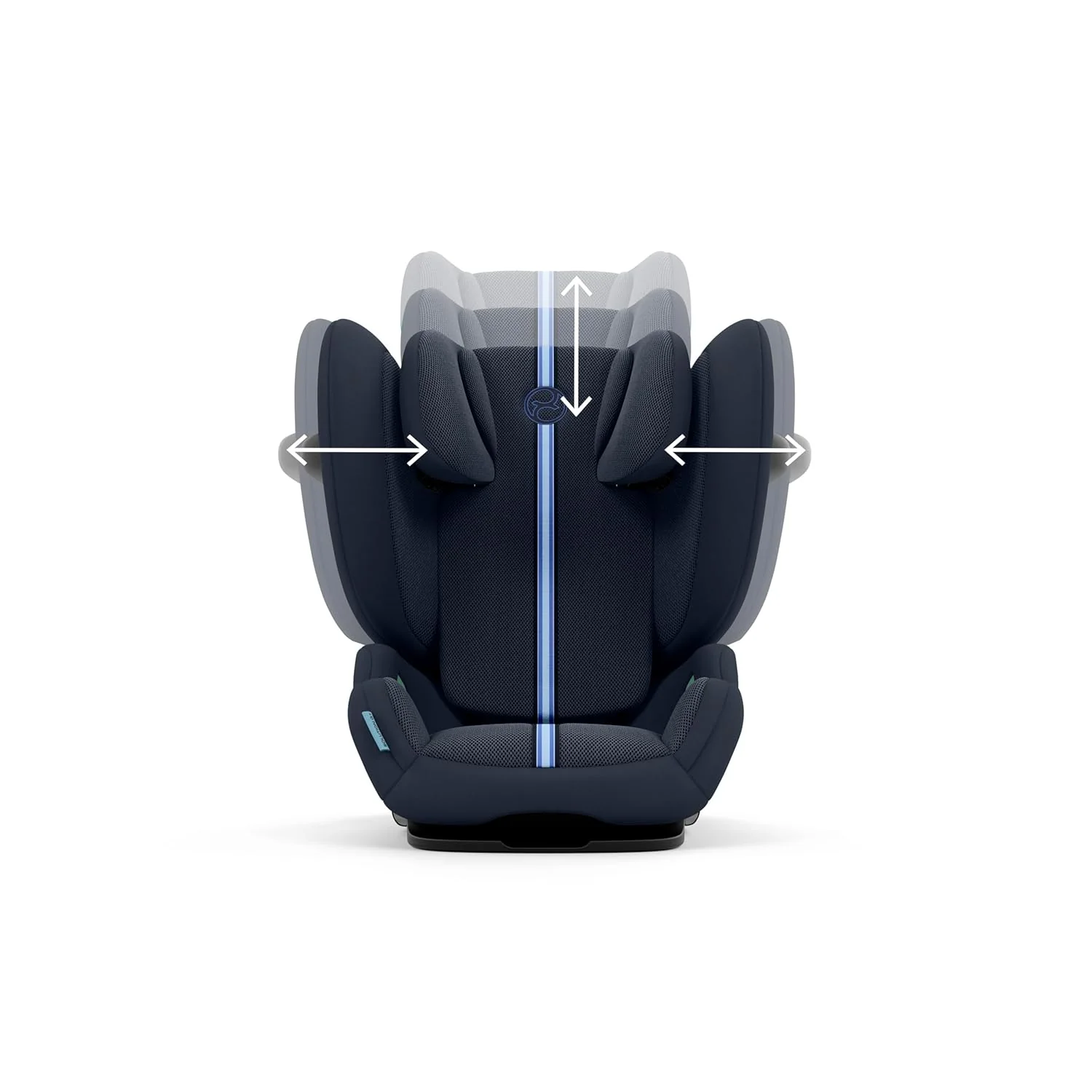 CYBEX Gold Kinder-Autositz Solution G i-Fix, F��r Autos mit und ohne ISOFIX, Ab ca. 3 bis 12 Jahre (100 - 150 cm), Ab ca. 15 bis 50 kg, Lava Grey