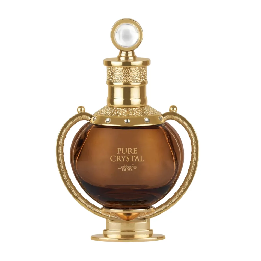 Lattafa Pride Pure Crystal Eau De Parfum 100ML  Luxury Long Lasting Unisex Fragrance