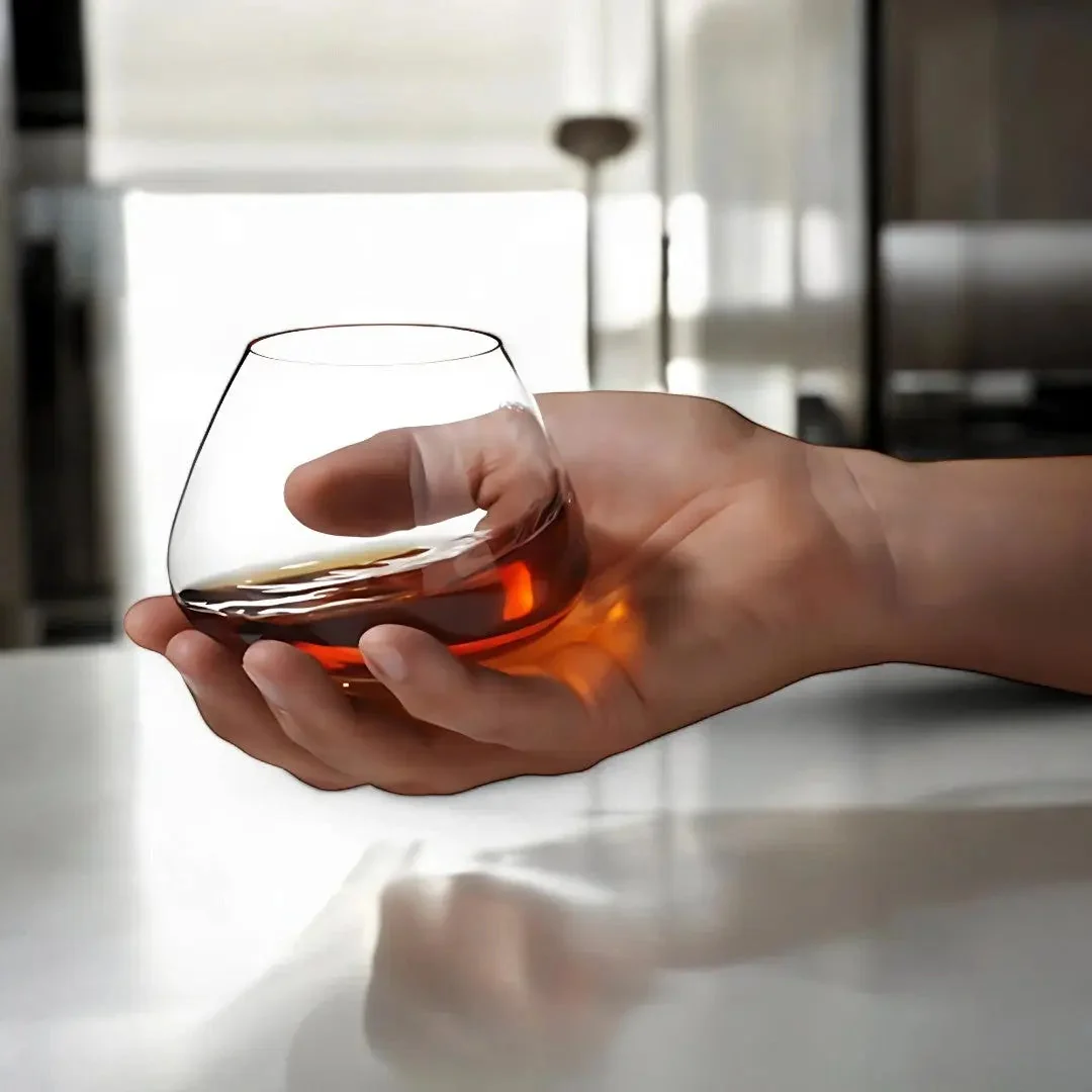 Rotierendes Whiskeyglas