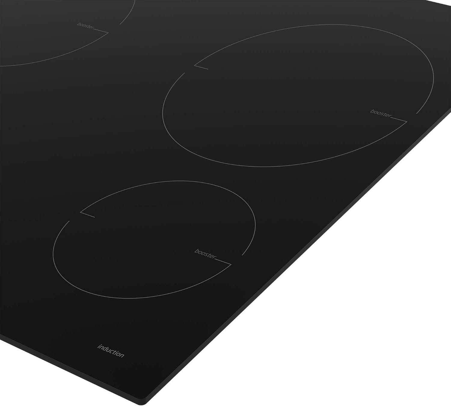 Beko BBSM12340X Einbau-Backofen-Set, zwei autarke Geräte: Induktionskochfeld mit 4 Kochzonen, Backofen mit 8 Heizarten, 72 l Garraum-Volumen, Kindersicherung, Sensortasten, Schwarz/Edelstahl