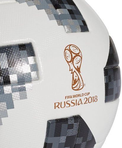 adidas Offizieller Weltmeisterschaftsball [Weiß/Schwarz/SILVMT]