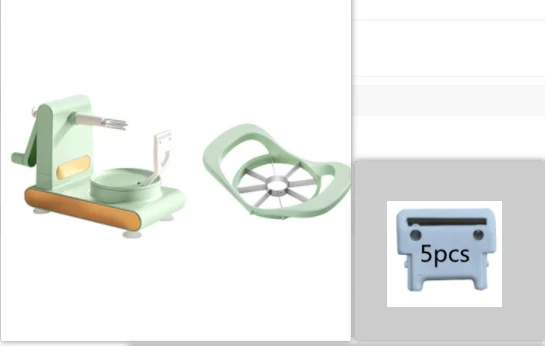 Hand Crank Apple Peeler, Slicer & Corer �?Multifunction Fruit & Vegetable Peeling Machine