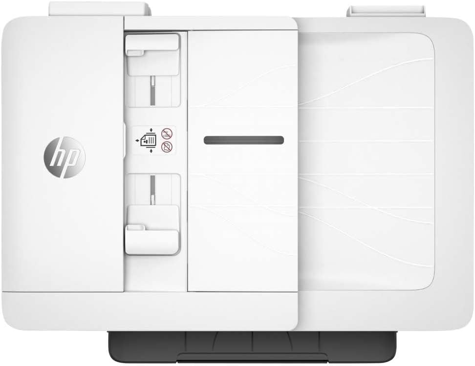 HP OfficeJet Pro 9720e A3-Multifunktionsdrucker, Drucken bis A3, 3 Monate gratis drucken mit HP Instant Ink inklusive, HP+, Drucker, Scanner, Kopierer, Fax, WLAN, LAN, Duplex, Airprint, Grau-Weiß