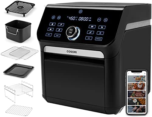 6.8-Qt. Air Fryer with Dual Heating and Smart Temperature Control