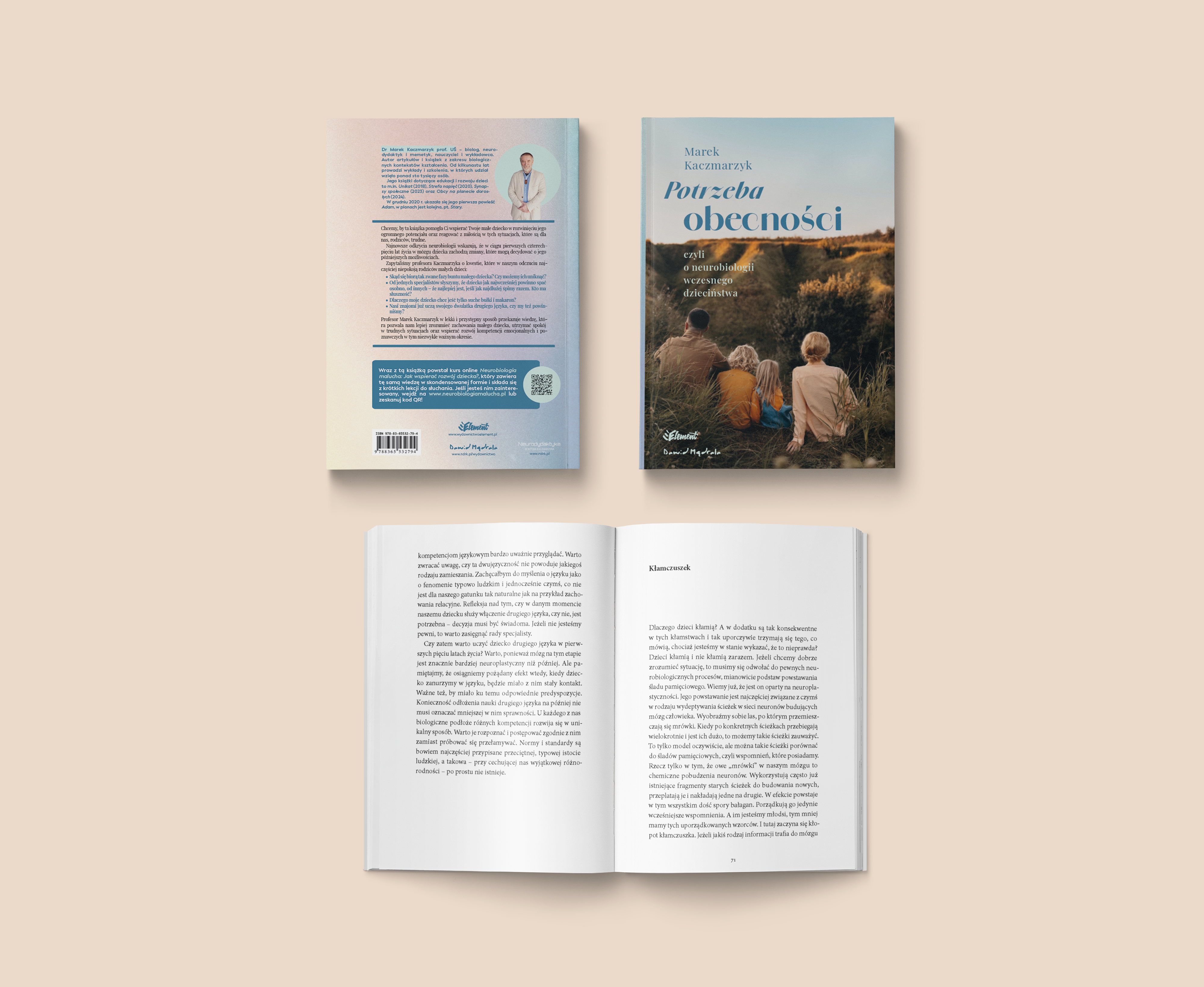 Zestaw: Neurobiologia malucha – Marek Kaczmarzyk – książka + kurs + webinar!