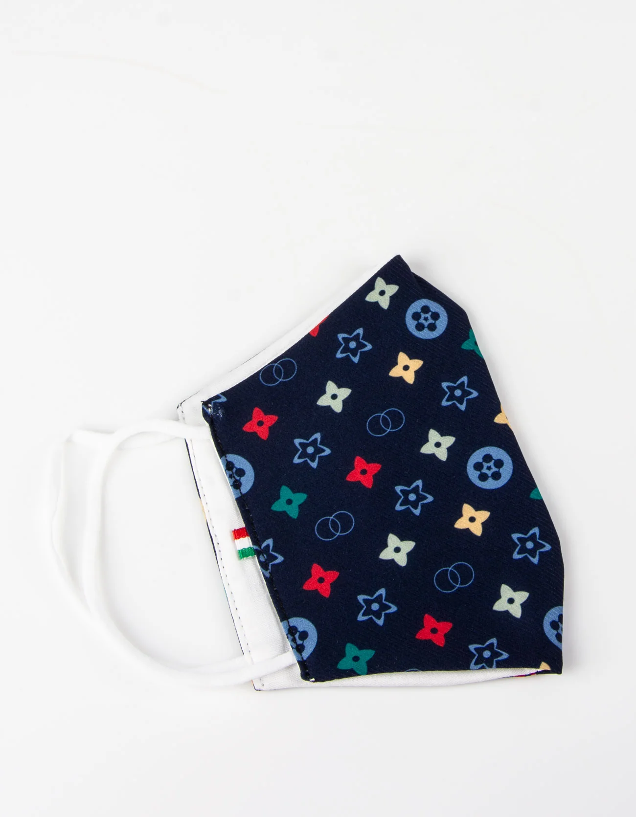 Button Print Face Covering