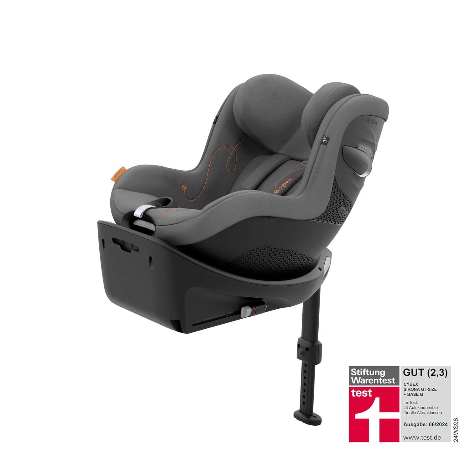 CYBEX Gold ISOFIX Basis, Base G, Für Babyschale Cloud G i-Size und Auto-Kindersitz Sirona G i-Size, Schwarz