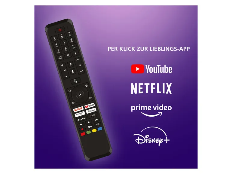 Fernseher »LT-55VU3455« 55 Zoll 4K UHD Smart TV - Powered by TiVo