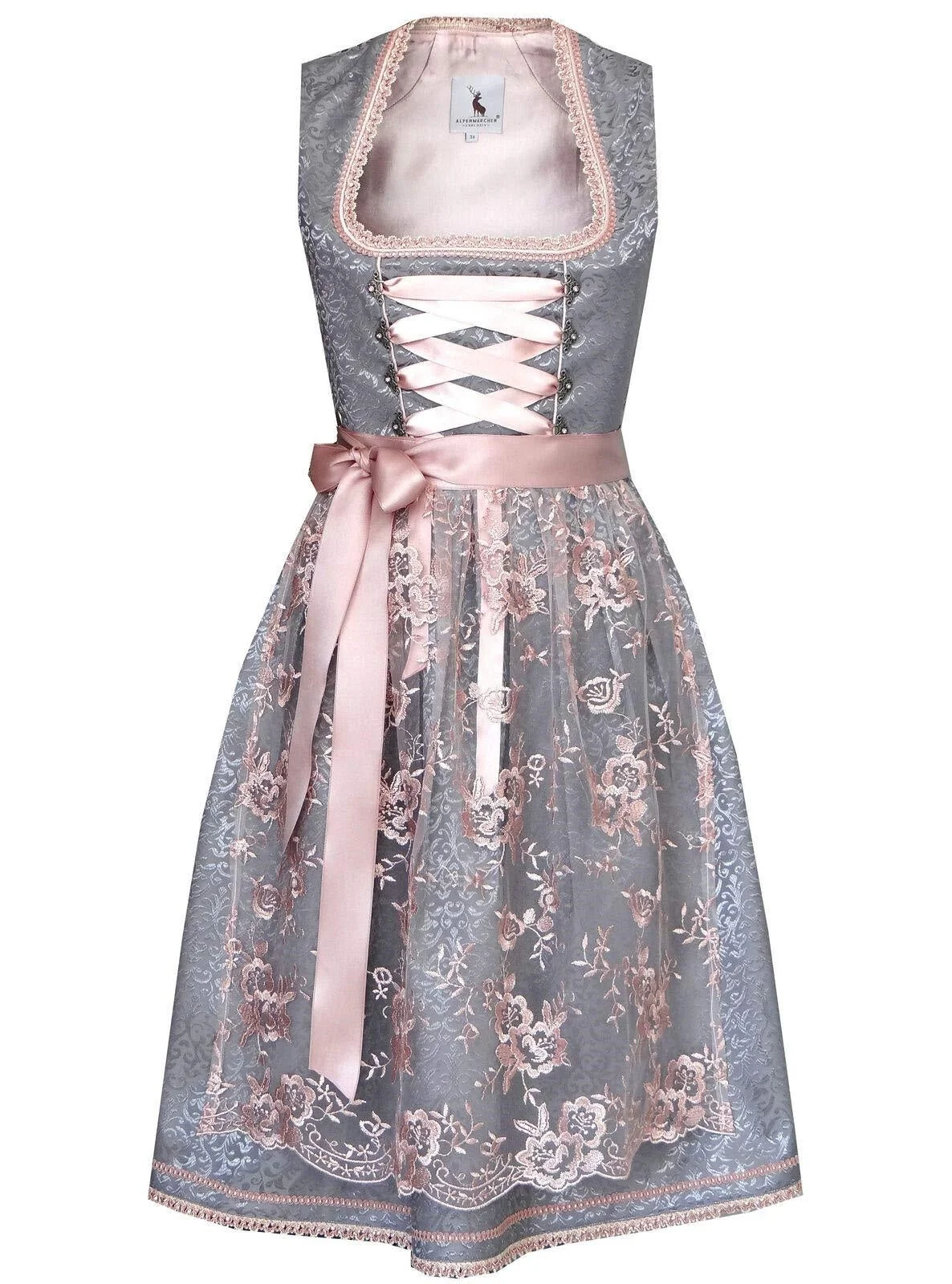 Dirndl Kleid im Retro-Stil - Trachten-Outfit f��r das Oktoberfest