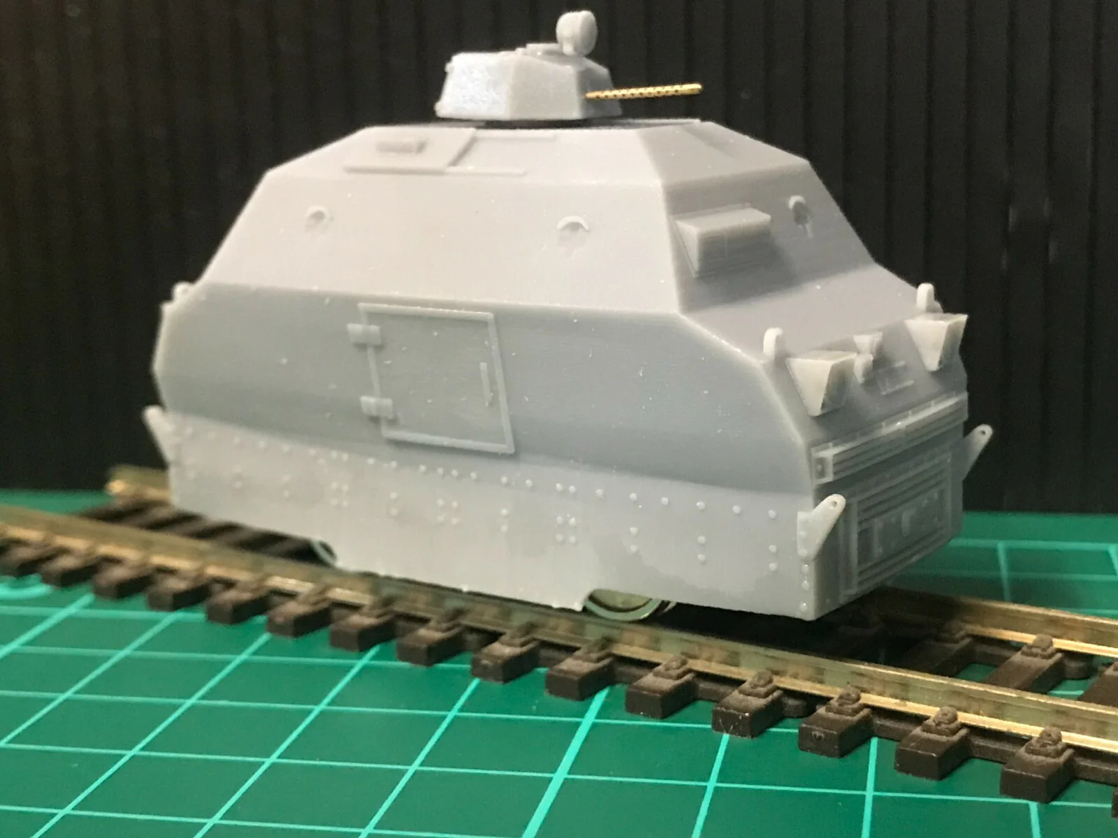 OO gauge Wickham Armoured train - Vietnam era with static display option