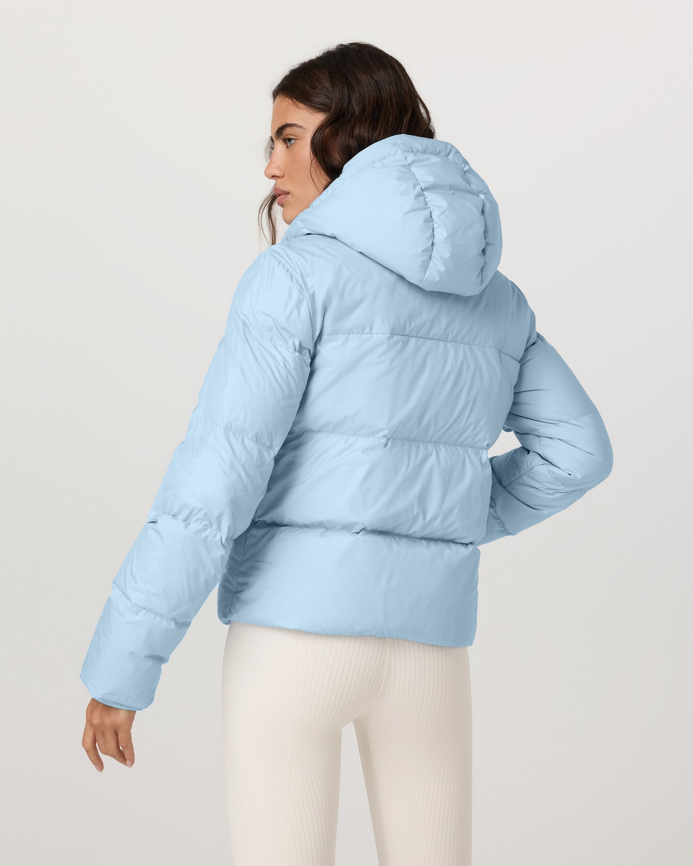 The Super Puff Women’s The Supersnug Puff Mid Jacket in Dew Blue | 2XS