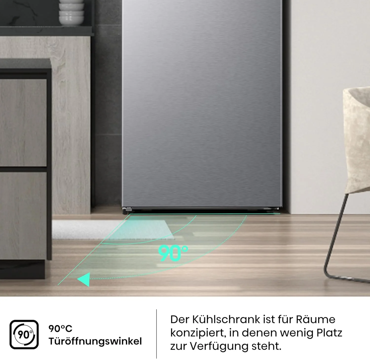 Hisense FV191N4AW2 Vriezer/ TotalNoFrost/ SuperFreeze/ Deuralarm/ Multiflow 360��/ BigBox/ 143,4 cm/ Vriesgedeelte 147 l/ 41 dB/ 205 kWh/Wit
