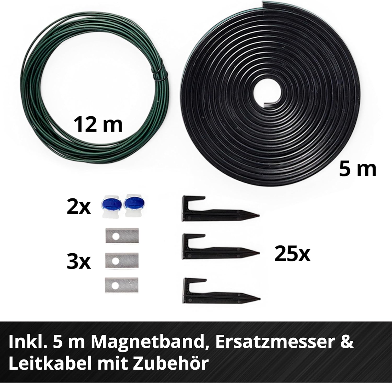 Einhell Akku-Rasenmäher RASARRO 36/38 Kit Power X-Change (36 V, 38 cm Schnittbreite, 450 m², Brushless, Mulchfunktion, 45L Fangkorb, inkl. 2x 4,0 Ah Akkus + Twincharger)