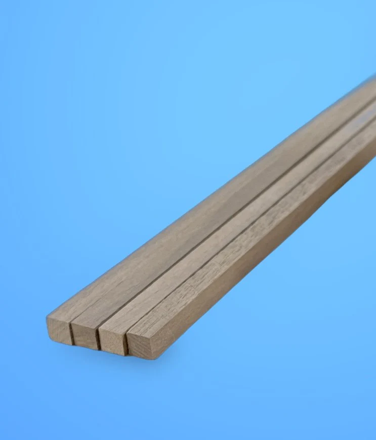 1/8 x 1/8 x 24 Walnut Wood Stick Bundle of 25