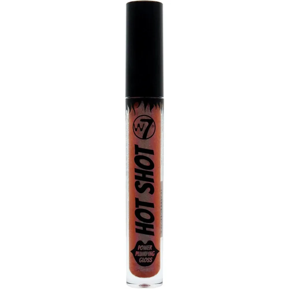 e??? W7 Hot Shot Power Plumping Lip Gloss a?? Clear / Dirty Talk / Sweet Talk (CHOOSE)