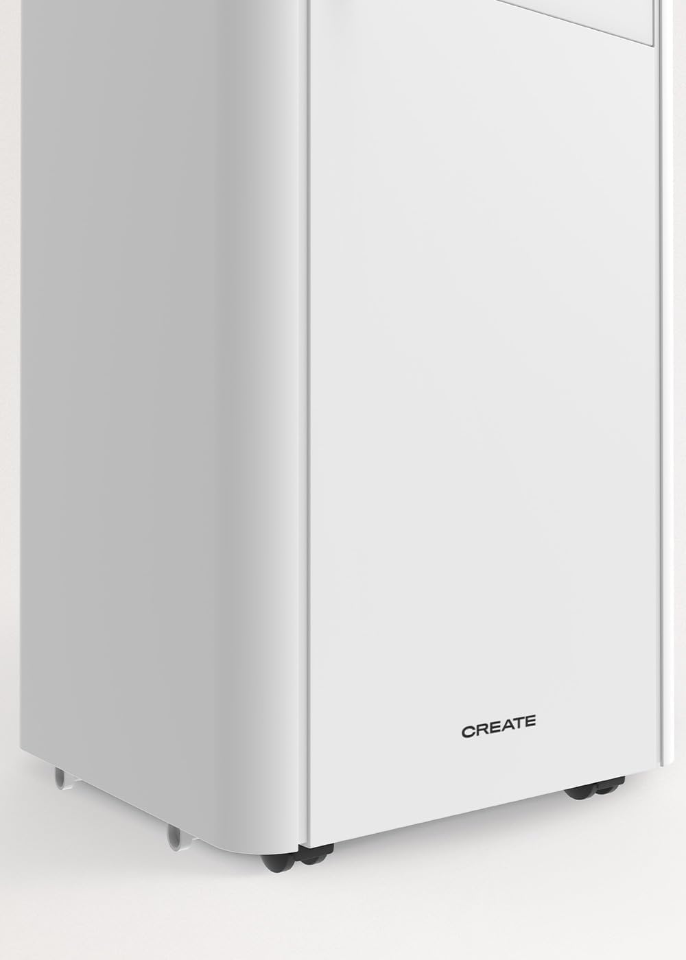 CREATE SILKAIR DUAL CONNECT 9000 / Mobiles 4-in-1-WLAN-Klimagerät 9000 BTU mit Wärmepumpe / mit Absaugset für Schiebefenster, bis zu 20m², 42L, Timer, Sleep-Modus