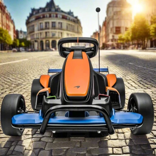 Kids McLaren Electric Go Kart Large 24V 4 Wheel BDM0930 - Orange