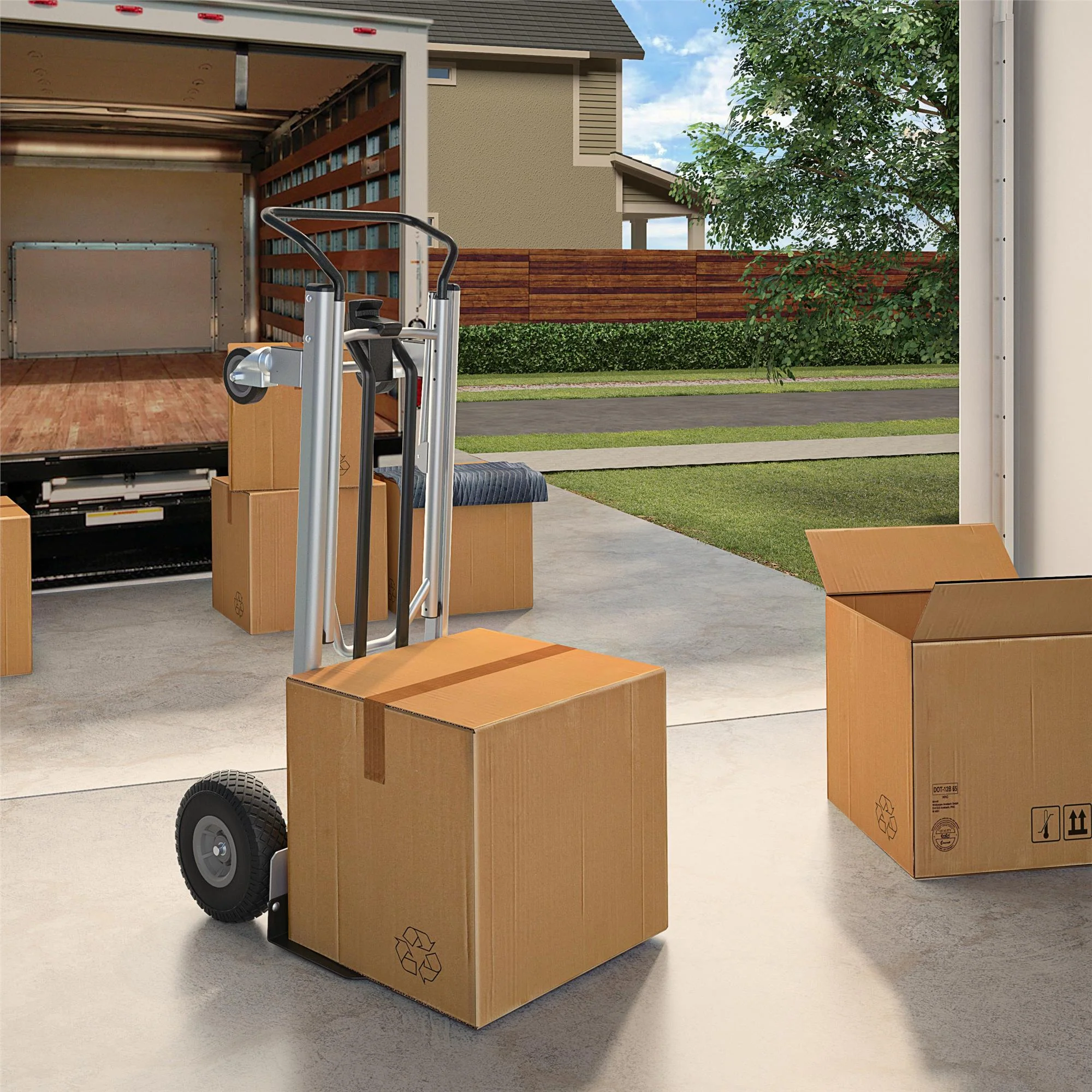 2-in-1 Hybride Steekwagen