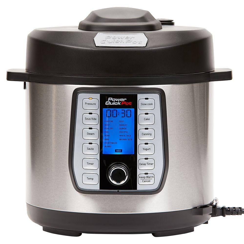 Power Quick Pot 8 qt. Elektrische snelkookpan