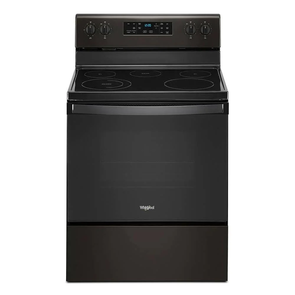 5.3 Cu. ft. Range with Frozen Bake Technology . WFE505W0JV Black